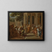 La Mort de Sinorix - Pietro Testa — framed artwork on a wall