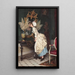 A Kiss in the Reflection - Pietro Torrini — framed artwork on a wall
