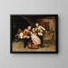 The Rivals - Pietro Torrini — framed artwork on a wall