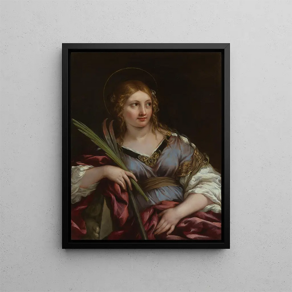Saint-Martin - Pietro da Cortona — framed artwork on a wall