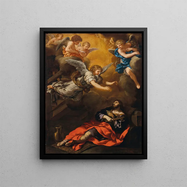 L'extase de saint Alessio - Pietro da Cortona — framed artwork on a wall