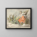 Chariot de Cérès - Pietro de Angelis — framed artwork on a wall