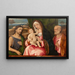 Virgin and Child - Pietro degli Ingannati — framed artwork on a wall
