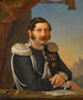 Portrait Painting of Fedor Chernyshev - Pimen Nikitich Orloff — artwork view