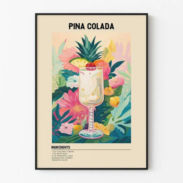 Pina Colada | Decorative Poster