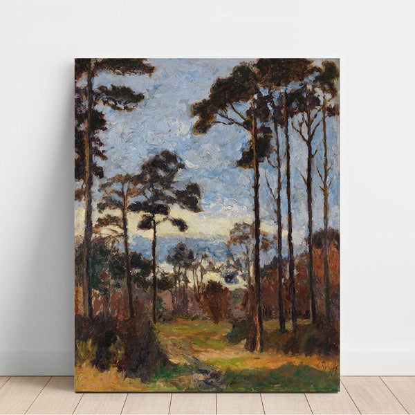 Reproduction of the painting Pins sur l'Ettersberg - Christian Rohlfs