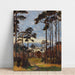Reproduction of the painting Pins sur l'Ettersberg - Christian Rohlfs