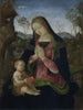 Virgin and Child Painting - Pintoricchio — artwork view