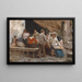 The Fortune Teller - Pio Joris — framed artwork on a wall