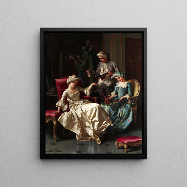 The admired gift - Pio Ricci — framed artwork on a wall