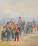 a group of officers and men from the Life Guards Dragoon Regiment - Piotr Ivanovich Balashov — artwork view