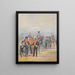 a group of officers and men from the Life Guards Dragoon Regiment - Piotr Ivanovich Balashov — framed artwork on a wall