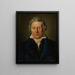 Portrait of Nicolas Demimuid - Piotr Le Brun — framed artwork on a wall