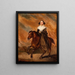 Amazon Painting - Piotr Michałowski — framed artwork on a wall
