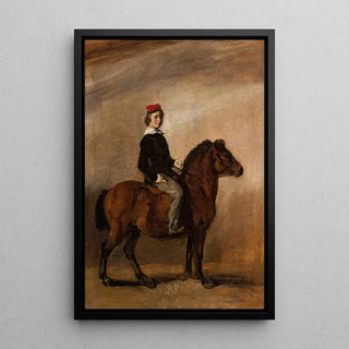 Piotr Michaowski - Artists son on a pony.webp
