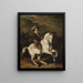 Cavalier - Piotr Michałowski — framed artwork on a wall