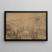 Fair at Mociąska - Piotr Michałowski — framed artwork on a wall