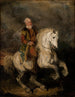 Hetman Stefan Czarniecki on horseback - Piotr Michałowski — artwork view