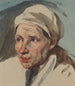 Study of a Village Woman - Piotr Michałowski — artwork view