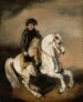 Napoleon on horseback - Piotr Michałowski — artwork view