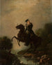Portrait of Ignacy Konarski on horseback - Piotr Michałowski — artwork view