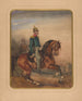 Portrait Painting of Konny Cara Mikołaja I - Piotr Michałowski — artwork view