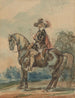 Cavalier in Western European attire - Piotr Michałowski — artwork view