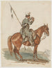 the Cavalry Soldier of Volhynia in 1831 - Piotr Michałowski — artwork view