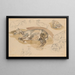 Études et esquisses de cheval au galop - Piotr Michałowski — framed artwork on a wall