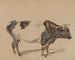 Study of a Cow - Piotr Michałowski — artwork view