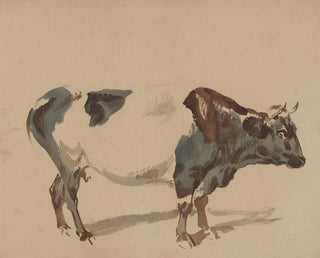 Study of a Cow - Piotr Michałowski — artwork view