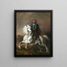 A Brave Knight - Piotr Michałowski — framed artwork on a wall
