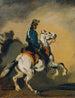 Austrian Hussar Painting - Piotr Michałowski — artwork view
