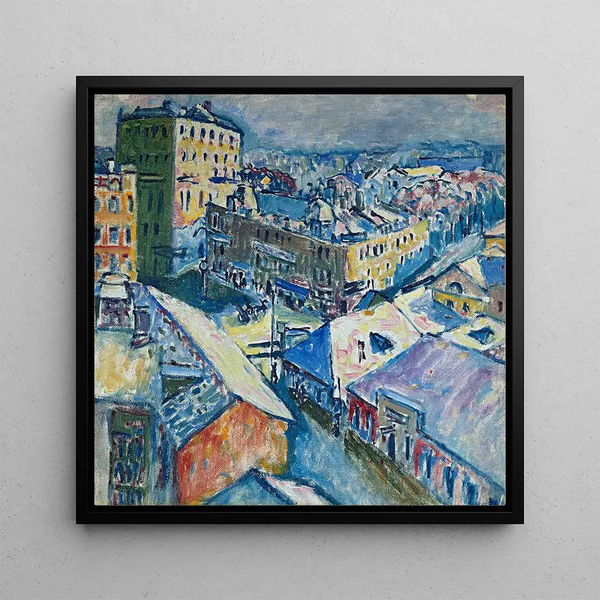 Place Zubovsky - Wassily Kandinsky — framed artwork on a wall