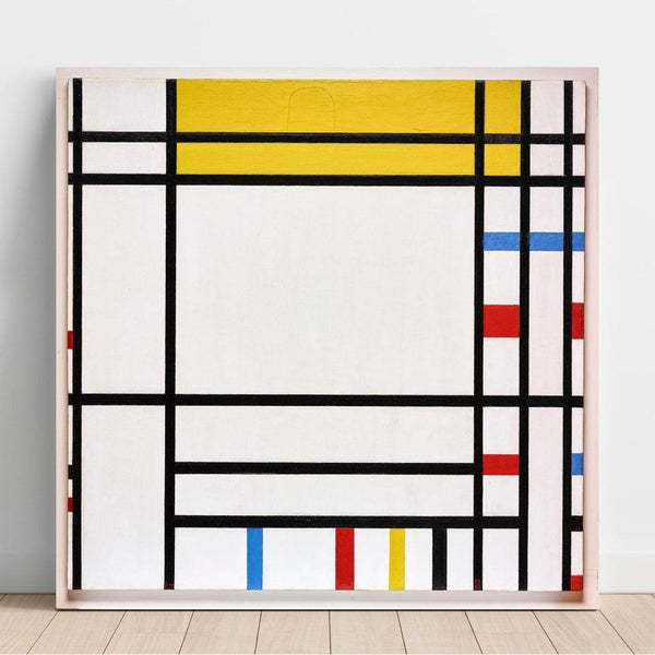 Reproduction of the painting Place de la Concorde - Piet Mondrian