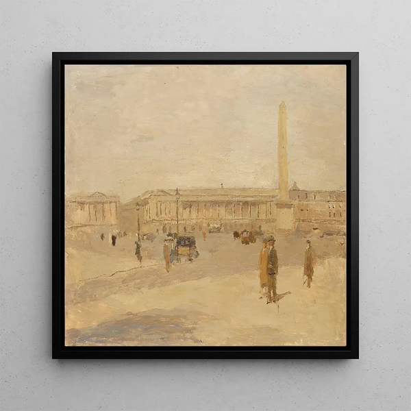 Reproduction of the painting Place de la Concorde no III - Frank Edwin Scott