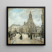 Place de la Trinité à Paris - Jean François Raffalli — framed artwork on a wall