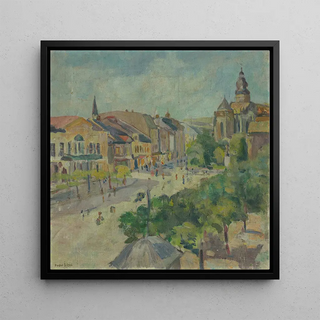 Place devant la maison à Košice - Stefan Fodor
