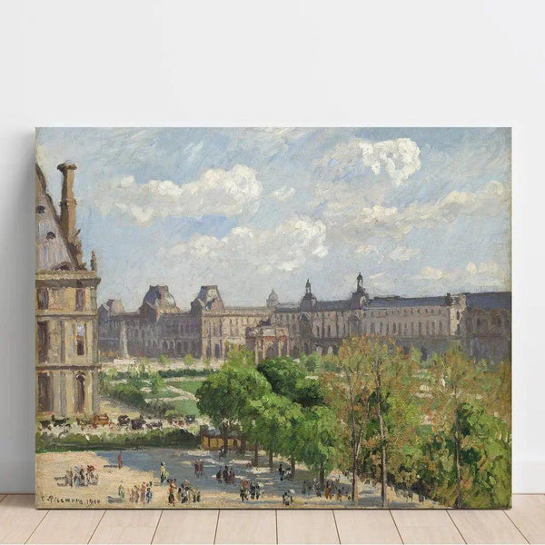 Reproduction of the painting Place du Carrousel, Paris - Camille Pissarro