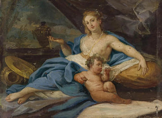 Venus lying down - Placido Costanzi — artwork view