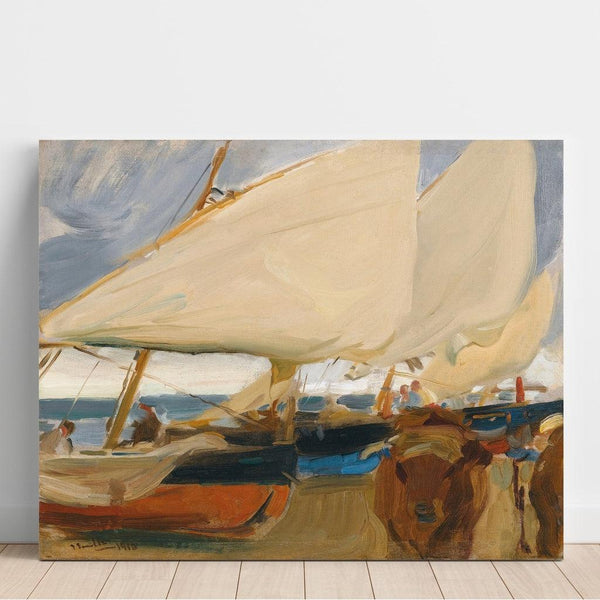 Reproduction of the painting Plage de Valence - Joaquín Sorolla