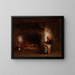 By the Fire - Platt Powell Ryder — framed artwork on a wall