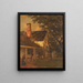 Nourrir les oiseaux - Platt Powell Ryder — framed artwork on a wall