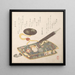 Pochette à tabac et pipe - Kubo Shunman — framed artwork on a wall
