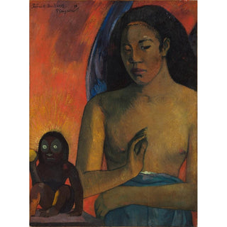 Poèmes Barbares - Paul Gauguin | Reproduction Tableau Décoration murale affiche copie