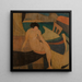 Black Fish - Blanche Lazzell — framed artwork on a wall