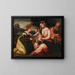 La Sainte Famille avec sainte Dorothée - Polidoro da Lanciano — framed artwork on a wall