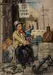 Man with a puppet - Polikarp Gumiński — artwork view
