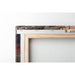 Back of the Pollice Verso canvas on a wooden stretcher