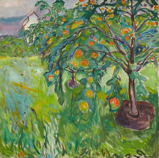 Pommier près de l'atelier - Edvard Munch